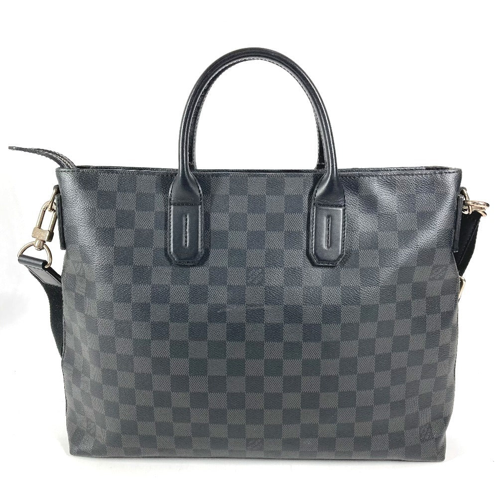 LOUIS VUITTON N41564 ダミエ・グラフィット 7DW ブリーフケース セブンデイズ ア ウィーク トートバッグ カバン ハンドバッグ ショルダーバッグ ビジネスバッグ ダミエグラフィットキャンバス ユニセックス ブラック