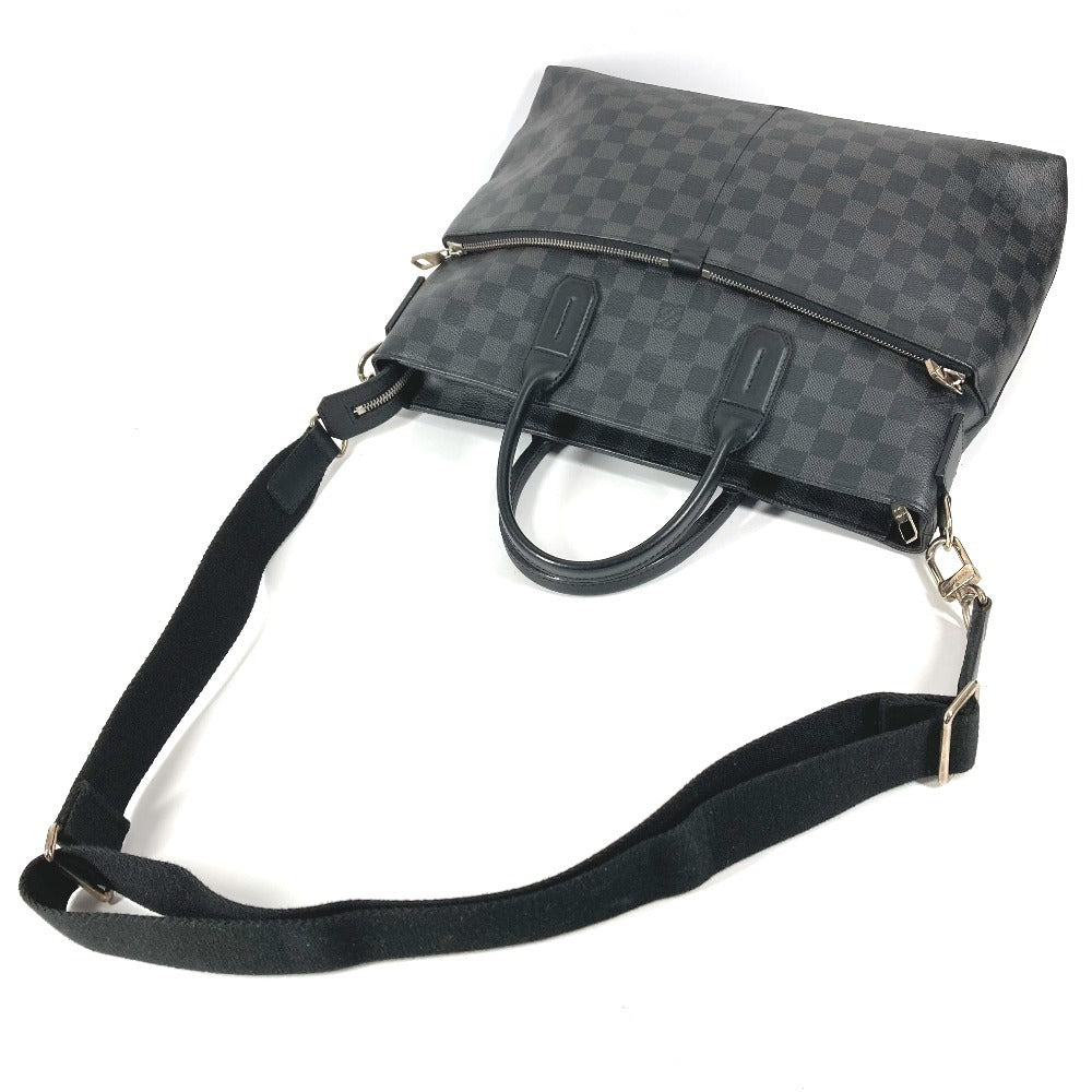 LOUIS VUITTON N41564 ダミエ・グラフィット 7DW ブリーフケース セブンデイズ ア ウィーク トートバッグ カバン ハンドバッグ ショルダーバッグ ビジネスバッグ ダミエグラフィットキャンバス ユニセックス ブラック