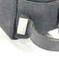 GUCCI 02888 ロゴ Wジップ ジップ カバン ポーチ クラッチバッグ 持ち手つき セカンドバッグ レザー/キャンバス ユニセックス ブラック