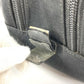 GUCCI 02888 ロゴ Wジップ ジップ カバン ポーチ クラッチバッグ 持ち手つき セカンドバッグ レザー/キャンバス ユニセックス ブラック