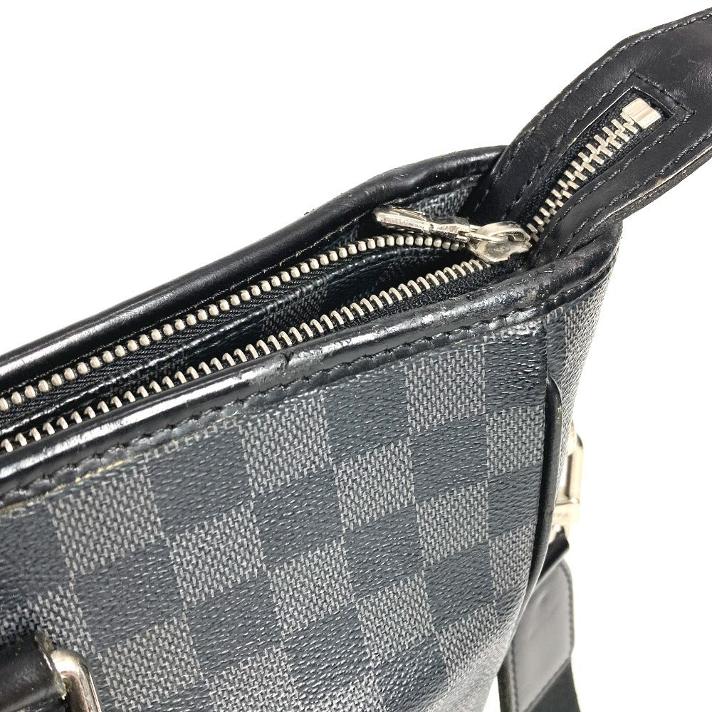 LOUIS VUITTON N51192 ダミエグラフィット タダオ トートバッグ 縦型 カバン 斜め掛け 2WAYバッグ ショルダーバッグ ダミエグラフィットキャンバス ユニセックス ブラック