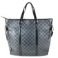 LOUIS VUITTON N51192 ダミエグラフィット タダオ トートバッグ 縦型 カバン 斜め掛け 2WAYバッグ ショルダーバッグ ダミエグラフィットキャンバス ユニセックス ブラック