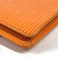 LOUIS VUITTON M6355H Epi Portefeuille Compact Compact Wallet กระเป๋าสตางค์ 2 พับ หนัง Epi Unisex ส้มแมนดาริน
