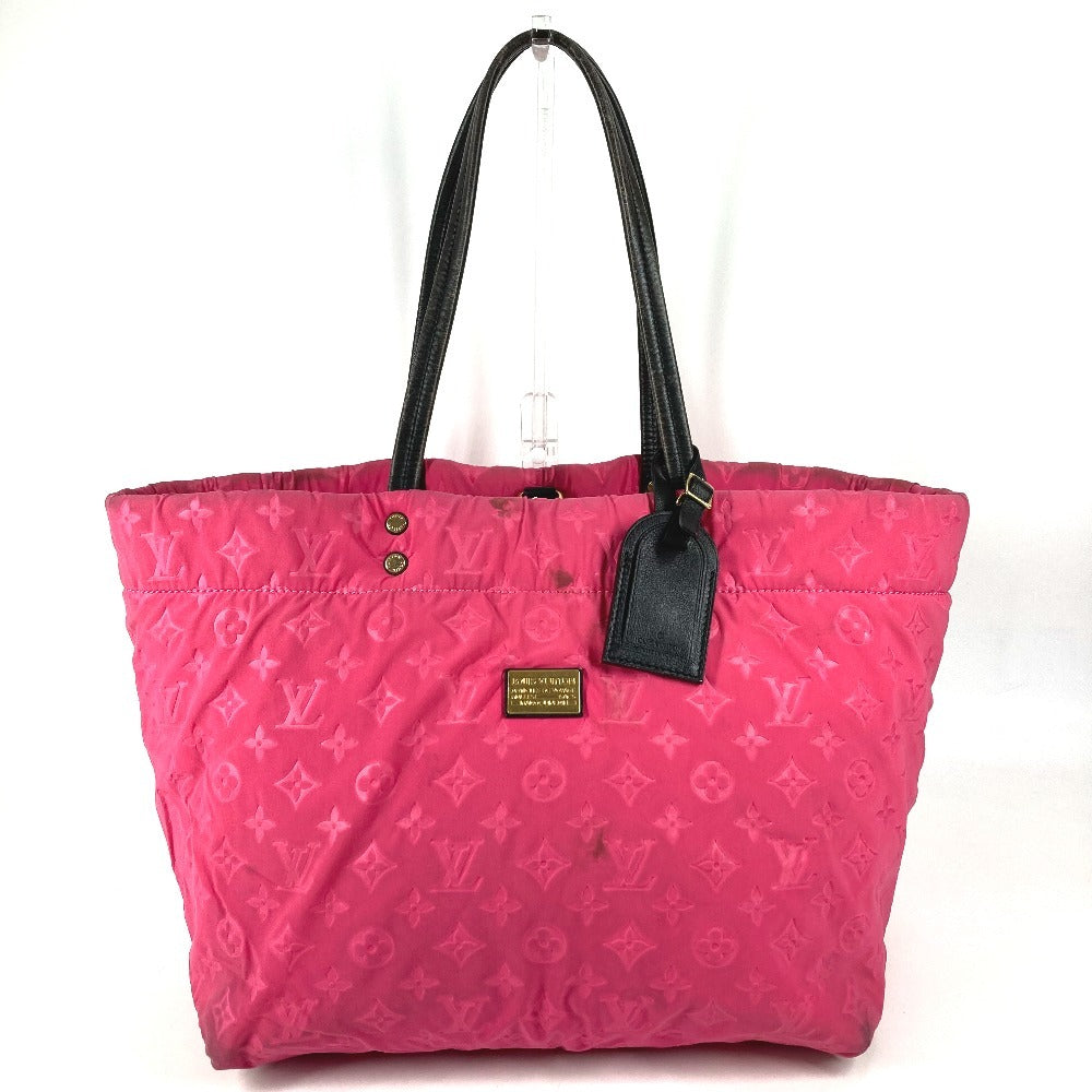 LOUIS VUITTON M92802 Cruise Line Scuba MM Scuba MM Bag Tote Bag Shoulder Bag Microfiber Women's Pink