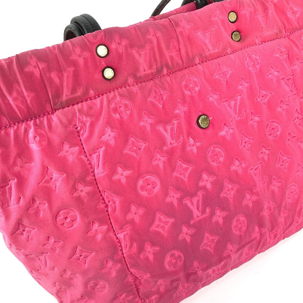 LOUIS VUITTON M92802 Cruise Line Scuba MM Scuba MM Bag Tote Bag Shoulder Bag Microfiber Women's Pink