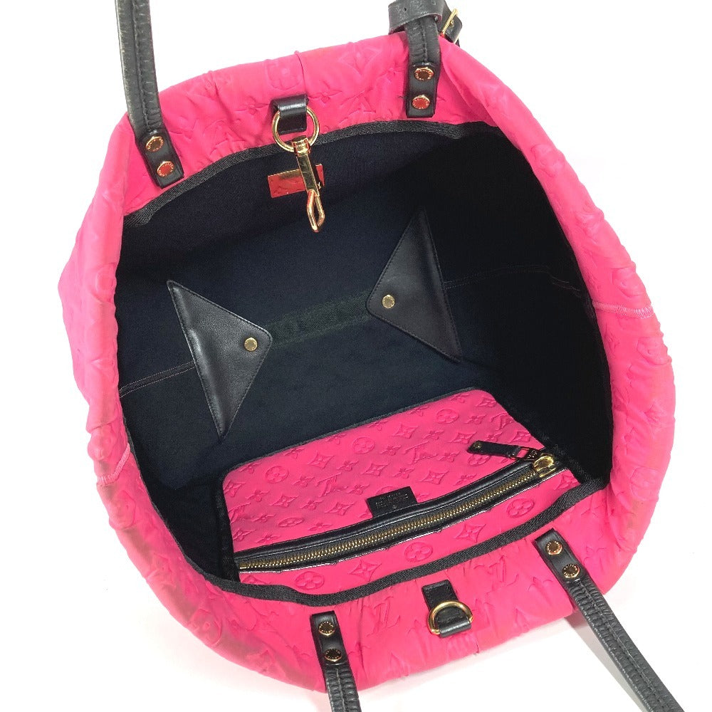 LOUIS VUITTON M92802 Cruise Line Scuba MM Scuba MM Bag Tote Bag Shoulder Bag Microfiber Women's Pink