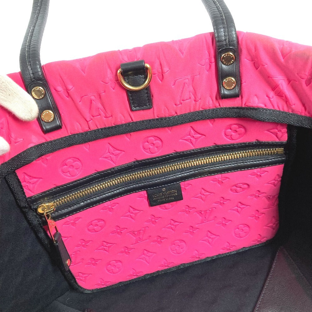 LOUIS VUITTON M92802 Cruise Line Scuba MM Scuba MM Bag Tote Bag Shoulder Bag Microfiber Women's Pink