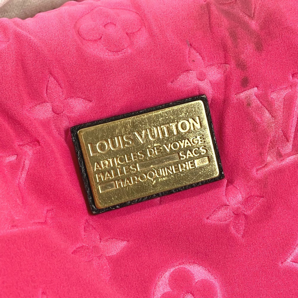 LOUIS VUITTON M92802 Cruise Line Scuba MM Scuba MM Bag Tote Bag Shoulder Bag Microfiber Women's Pink