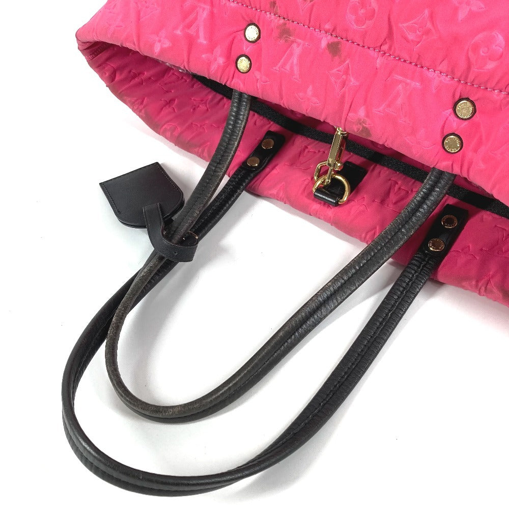 LOUIS VUITTON M92802 Cruise Line Scuba MM Scuba MM Bag Tote Bag Shoulder Bag Microfiber Women's Pink