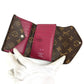 LOUIS VUITTON M60494 Monogram Epi Portefeuille Marilou Compact Wallet Tri-fold wallet Monogram Canvas Unisex Fuchsia Pink