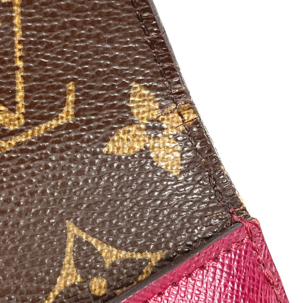 LOUIS VUITTON M60494 Monogram Epi Portefeuille Marilou Compact Wallet Tri-fold wallet Monogram Canvas Unisex Fuchsia Pink