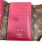 LOUIS VUITTON M60494 Monogram Epi Portefeuille Marilou Compact Wallet Tri-fold wallet Monogram Canvas Unisex Fuchsia Pink