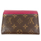 LOUIS VUITTON M60494 Monogram Epi Portefeuille Marilou Compact Wallet Tri-fold wallet Monogram Canvas Unisex Fuchsia Pink