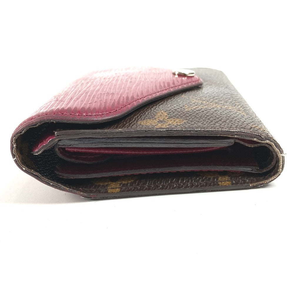 LOUIS VUITTON M60494 Monogram Epi Portefeuille Marilou Compact Wallet Tri-fold wallet Monogram Canvas Unisex Fuchsia Pink