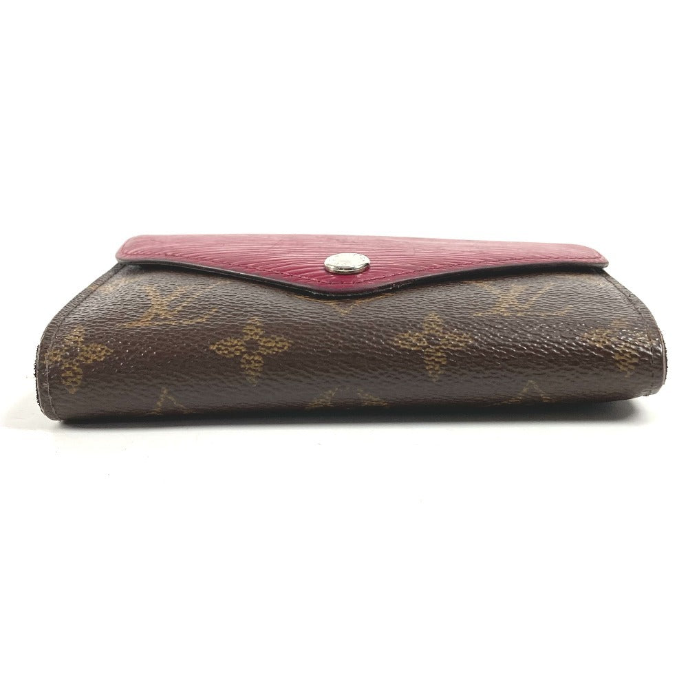 LOUIS VUITTON M60494 Monogram Epi Portefeuille Marilou Compact Wallet Tri-fold wallet Monogram Canvas Unisex Fuchsia Pink