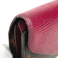 LOUIS VUITTON M60494 Monogram Epi Portefeuille Marilou Compact Wallet Tri-fold wallet Monogram Canvas Unisex Fuchsia Pink