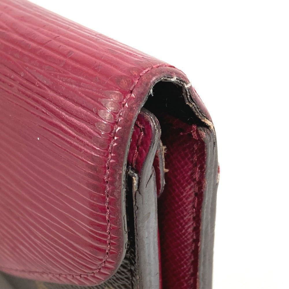 LOUIS VUITTON M60494 Monogram Epi Portefeuille Marilou Compact Wallet Tri-fold wallet Monogram Canvas Unisex Fuchsia Pink