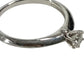 TIFFANY&Co. Platinum Solitaire Diamond 1pt 0.22ct Jewelry Accessory Ring Pt950 Women's Silver