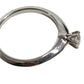 TIFFANY&Co. Platinum Solitaire Diamond 1pt 0.22ct Jewelry Accessory Ring Pt950 Women's Silver