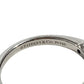 TIFFANY&Co. Platinum Solitaire Diamond 1pt 0.22ct Jewelry Accessory Ring Pt950 Women's Silver