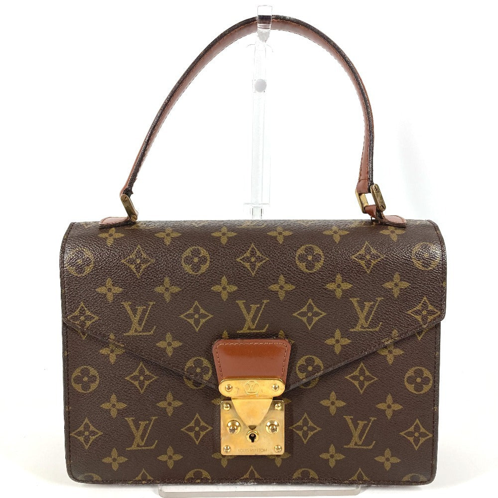 LOUIS VUITTON M51187 モノグラム モンソー26 モンソー 26 カバン フラップ 書類バッグ ビジネスバッグ ハンドバッグ モノグラムキャンバス ユニセックス ブラウン
