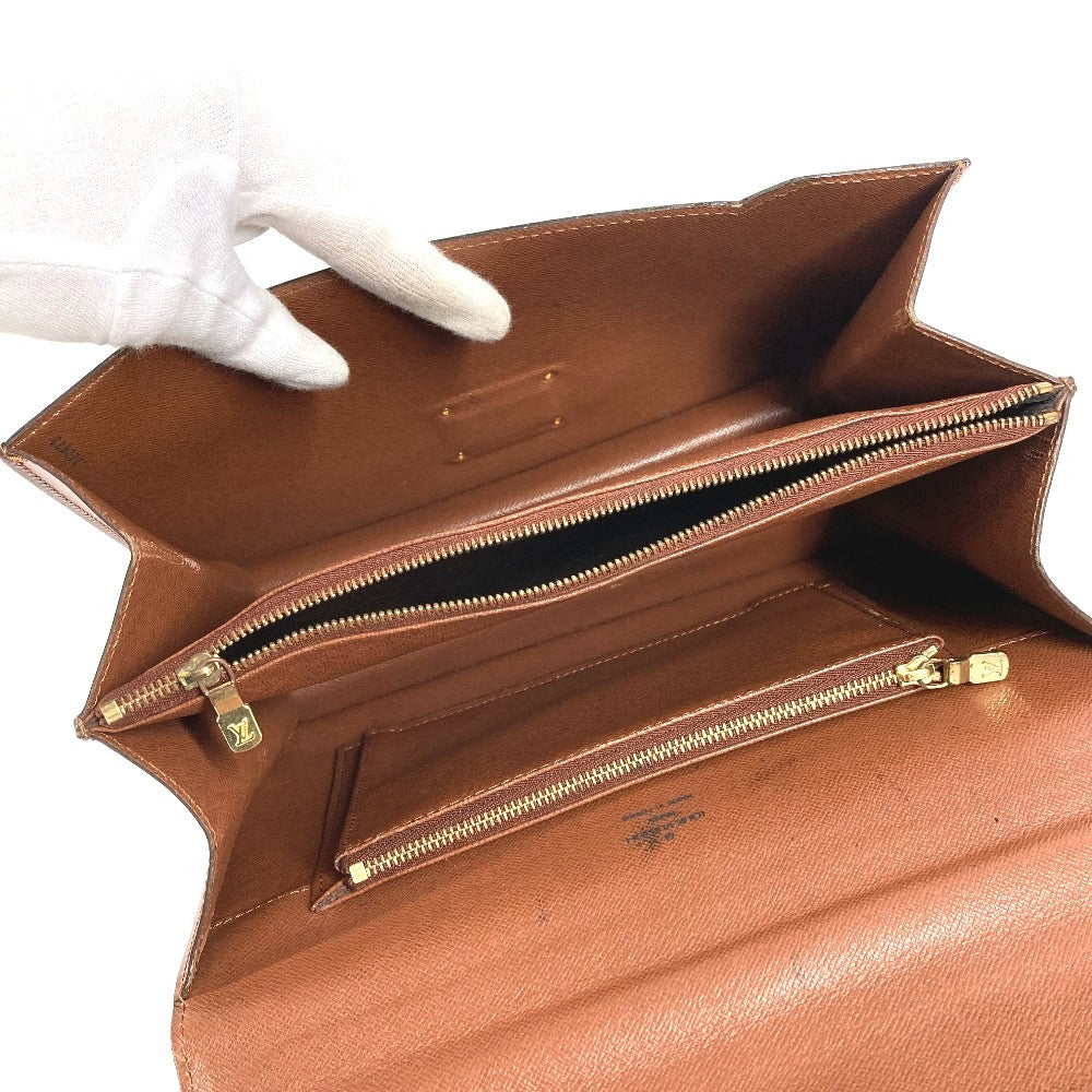 LOUIS VUITTON M51187 モノグラム モンソー26 モンソー 26 カバン フラップ 書類バッグ ビジネスバッグ ハンドバッグ モノグラムキャンバス ユニセックス ブラウン
