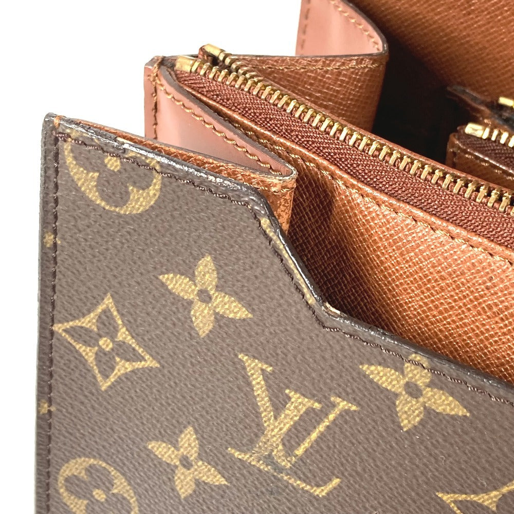 LOUIS VUITTON M51187 モノグラム モンソー26 モンソー 26 カバン フラップ 書類バッグ ビジネスバッグ ハンドバッグ モノグラムキャンバス ユニセックス ブラウン