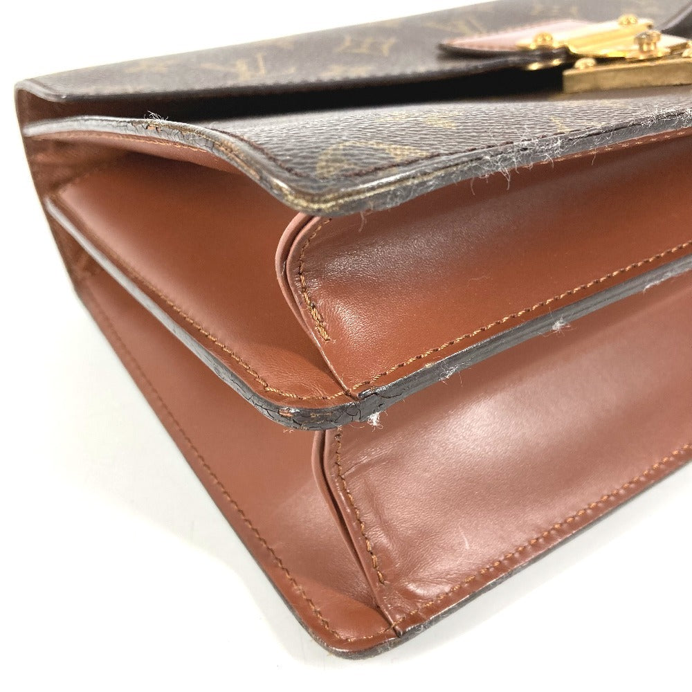 LOUIS VUITTON M51187 モノグラム モンソー26 モンソー 26 カバン フラップ 書類バッグ ビジネスバッグ ハンドバッグ モノグラムキャンバス ユニセックス ブラウン