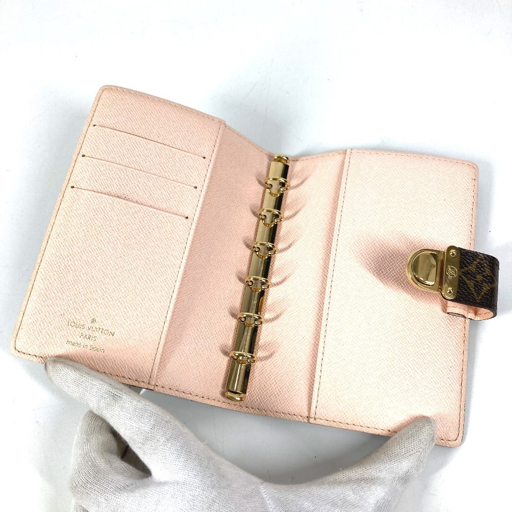 LOUIS VUITTON R21013 Monogram Agenda PM Agenda PM Agenda Koala Organizer Stationery Notebook Cover Monogram Canvas Unisex Pink