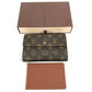 LOUIS VUITTON M61202 Monogram Portefeuille Tresor Etui Papier Long Wallet Flap Trifold Wallet Monogram Canvas Unisex Brown