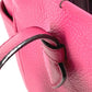 LOEWE Logo Heritage Tote Bag Shoulder Bag Leather Unisex Pink