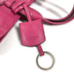LOEWE Logo Heritage Tote Bag Shoulder Bag Leather Unisex Pink