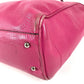 LOEWE Logo Heritage Tote Bag Shoulder Bag Leather Unisex Pink