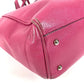 LOEWE Logo Heritage Tote Bag Shoulder Bag Leather Unisex Pink
