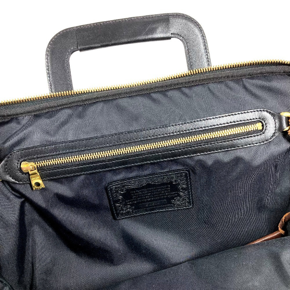 HUNTING WORLD Business Bag Laptop Case PC Logo Bag Tote Bag Document Bag Bicolor Handbag BATTUE CLOTH Unisex Beige
