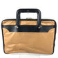 HUNTING WORLD Business Bag Laptop Case PC Logo Bag Tote Bag Document Bag Bicolor Handbag BATTUE CLOTH Unisex Beige