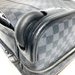 LOUIS VUITTON N23206 Damier Graphite Pilot Case 2-Wheel Suitcase Travel Bag Carry-On Damier Graphite Canvas Unisex Black