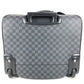 LOUIS VUITTON N23206 Damier Graphite Pilot Case 2-Wheel Suitcase Travel Bag Carry-On Damier Graphite Canvas Unisex Black