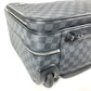 LOUIS VUITTON N23206 Damier Graphite Pilot Case 2-Wheel Suitcase Travel Bag Carry-On Damier Graphite Canvas Unisex Black