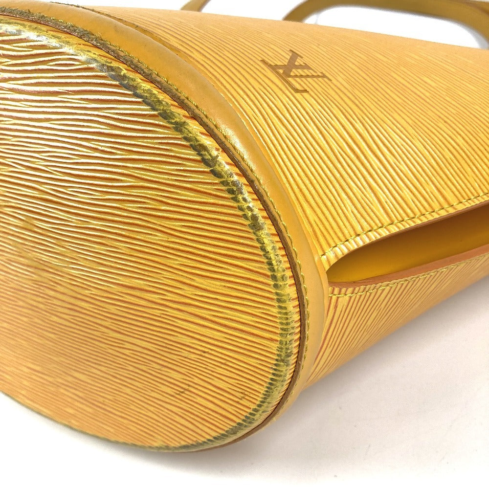 LOUIS VUITTON M52269 エピ サンジャック ショッピング 肩掛け カバン トートバッグ ショルダーバッグ エピレザー レディース タッシリイエロー イエロー