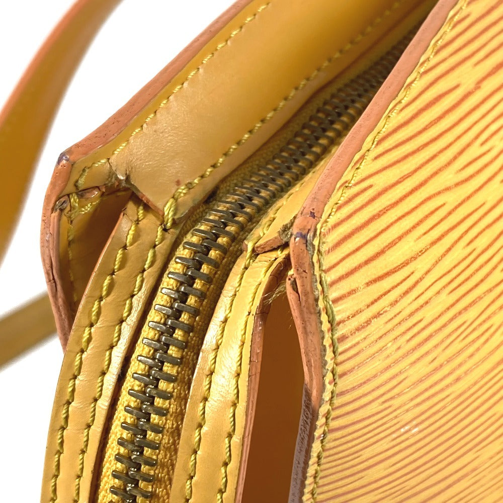 LOUIS VUITTON M52269 エピ サンジャック ショッピング 肩掛け カバン トートバッグ ショルダーバッグ エピレザー レディース タッシリイエロー イエロー