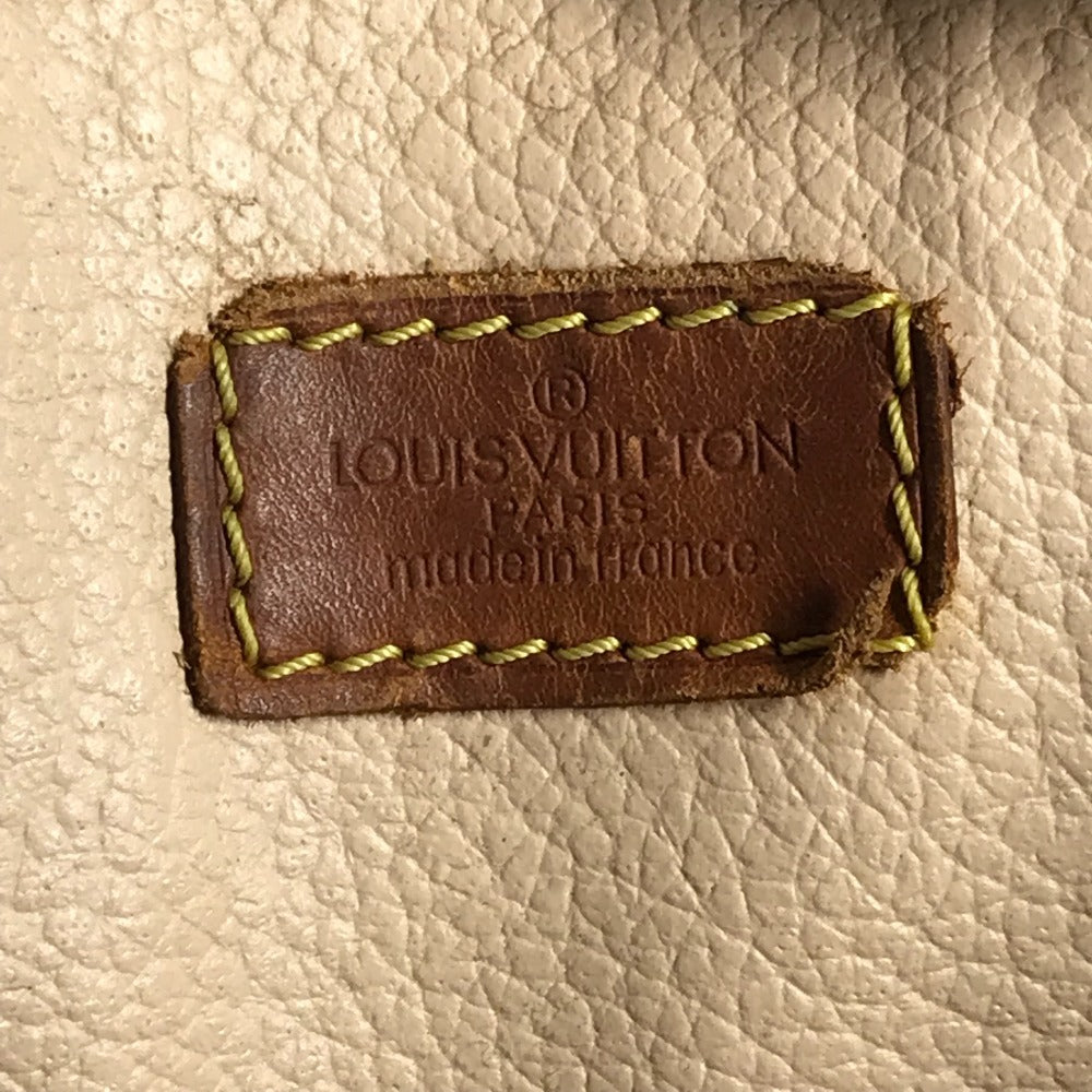 LOUIS VUITTON M51140 Monogram Sac Plat Tote Bag, Vertical Tote Handbag, Monogram Canvas, Unisex, Brown