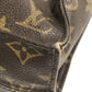 LOUIS VUITTON M51140 Monogram Sac Plat Tote Bag, Vertical Tote Handbag, Monogram Canvas, Unisex, Brown