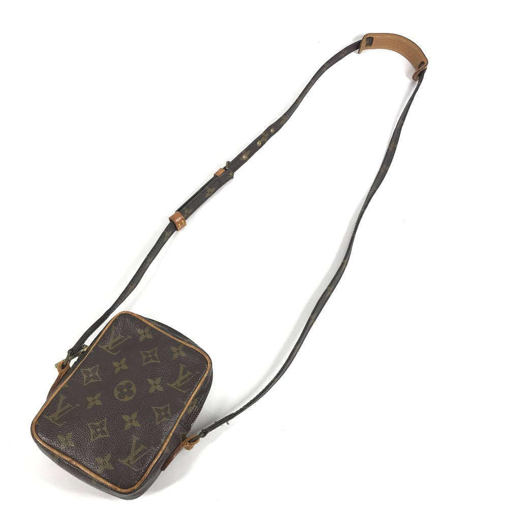 LOUIS VUITTON M45268 モノグラム ミニダヌーブ ミニ ダヌーブ カバン 肩掛け ポシェット ショルダーバッグ モノグラムキャンバス ユニセックス ブラウン