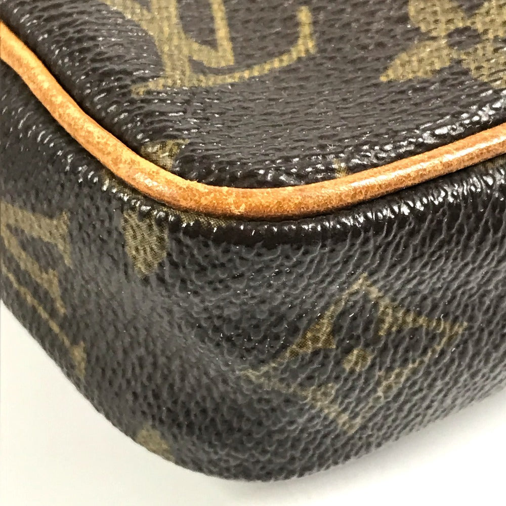 LOUIS VUITTON M45268 モノグラム ミニダヌーブ ミニ ダヌーブ カバン 肩掛け ポシェット ショルダーバッグ モノグラムキャンバス ユニセックス ブラウン