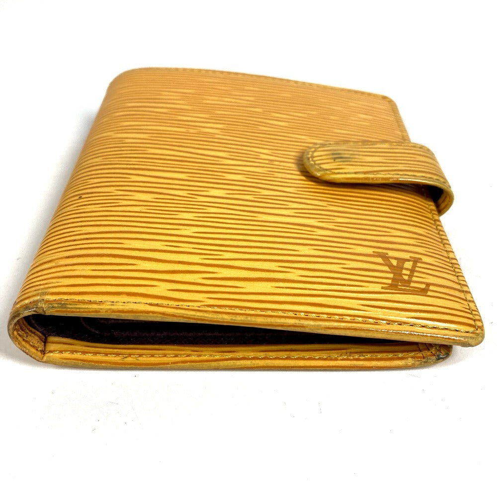 LOUIS VUITTON M63559 Epi Portefeuille Compact Compact Wallet Bi-fold wallet Epi leather Unisex Tassili Yellow