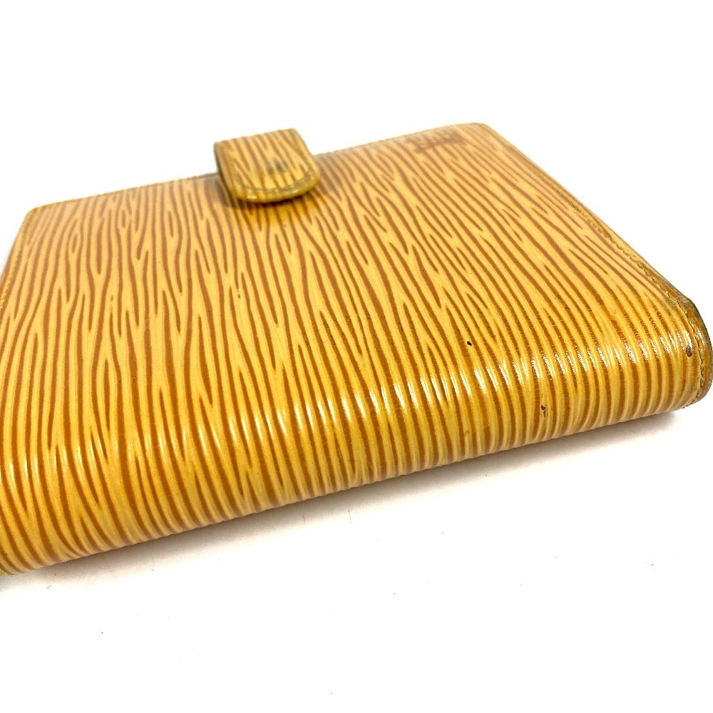 LOUIS VUITTON M63559 Epi Portefeuille Compact Compact Wallet Bi-fold wallet Epi leather Unisex Tassili Yellow