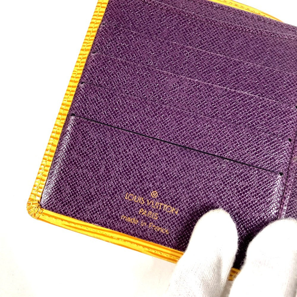 LOUIS VUITTON M63559 Epi Portefeuille Compact Compact Wallet Bi-fold wallet Epi leather Unisex Tassili Yellow
