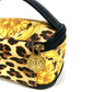 VERSACE Leopard Vintage Vanity Bag Mini Multi Pouch Cosmetic Pouch Makeup Pouch Pile Pouch PVC/Leather Unisex Yellow