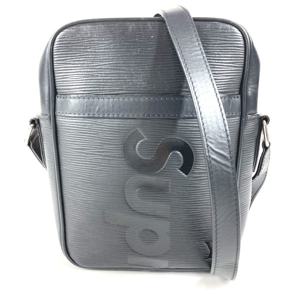 LOUIS VUITTON M53431 Epi Supreme Collaboration Danube Bag Crossbody Pochette Shoulder Bag Epi Leather Unisex Noir Black